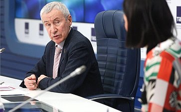 Андрей Климов выступил на пресс-конференции в ТАСС, посвященной актуальным вопросам защиты госсуверенитета