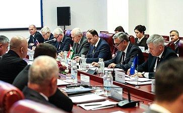 Встреча членов Координационного совещания с руководством Маджлиси намояндагон Маджлиси Оли Республики Таджикистан