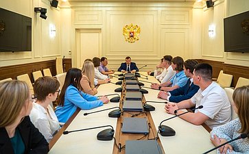 Александр Никитин встретился со студентами Державинского университета посетили Тамбовской области