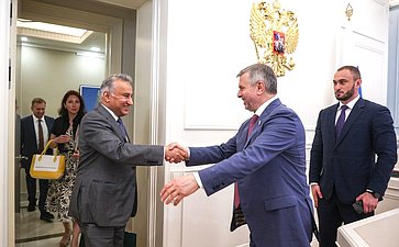 Встреча Белана Хамчиева с Консультативным советом Королевства Саудовская Аравия с Чрезвычайным и Полномочным Послом Королевства Саудовская Аравия в Российской Федерации