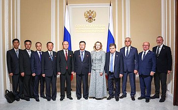 Инна Святенко провела встречу с руководителем группы содействия развитию корейско-российской дружбы в Верховном народном собрании Корейской Народно-Демократической Республики