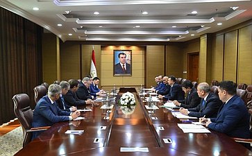 Николай Журавлев в составе российской делегации посетил с официальным визитом Республику Таджикистан