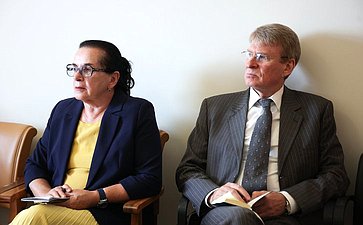 Встреча Председателя Совета Федерации Валентины Матвиенко с Председателем Национальной ассамблеи народной власти и Государственного Совета Республики Куба Эстебаном Ласо Эрнандесом