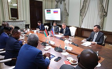 Константин Косачев провел встречу с заместителем Председателя Сената Республики Кения Катури Мурунги
