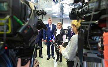 В. Матвиенко посетила Научный центр оперативного мониторинга Земли РКС