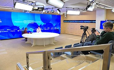 В международном мультимедийном пресс-центре Медиагруппы «Россия сегодня» состоялась пресс-конференция председателя Комитета СФ по социальной политике Елены Перминовой по итогам работы Комитета в осеннюю сессию