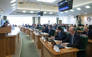Заседание комитета СФ по бюджету и финансовым рынкам