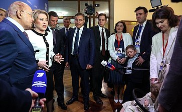 Валентина Матвиенко выступила на пленарном заседании II Всероссийского фестиваля студенческих семей