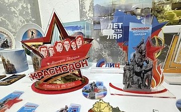 Ольга Бас посетила в ЛНР государственное унитарное предприятие «ГОСРЕКЛАМА»
