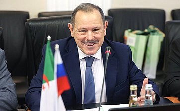 Встреча сенаторов РФ с Чрезвычайным и Полномочным Послом Алжира в Российской Федерации