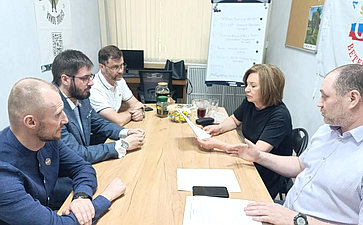 Марина Сидухина провела встречу с представителями самарского областного центра «Сердце воина»
