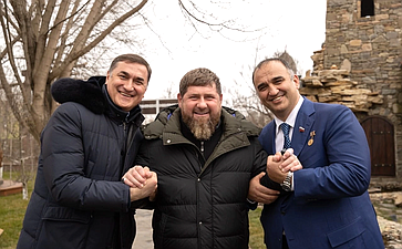 Делегация Совета Федерации во главе с Андреем Яцкиным посетила Чеченскую Республику