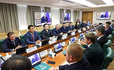 Заседание Палаты молодых законодателей при Совете Федерации