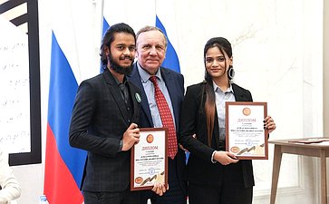 Церемония награждения победителей V Конкурса чтецов «Победа в сердцах поколений»