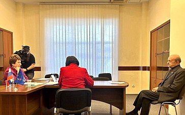 Екатерина Алтабаева провела личный приём граждан. Он был посвящён вопросам жилищно-коммунального хозяйства
