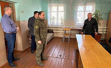 Сергей Михайлов посетил Нерчинский окружной военкомат