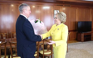 Председатель Совета Федерации Валентина Матвиенко провела встречу с руководством Брянской области