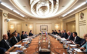 Андрей Яцкин провел заседание Межпарламентской комиссии по сотрудничеству Федерального Собрания РФ и Милли Меджлиса Азербайджанской Республики