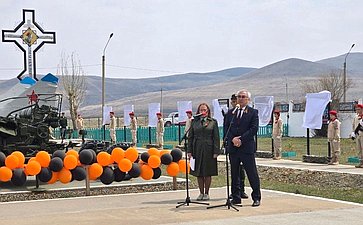 Баир Жамсуев принял участие в торжественных мероприятиях, посвященных 80-ой годовщине Великой Победы, в Могойтуйском муниципальном округе