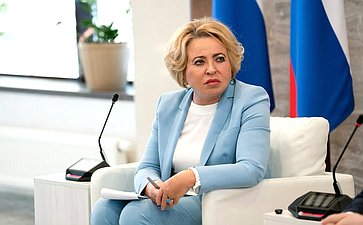 Председатель Совета Федерации Валентина Матвиенко