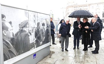 Открытие фотовыставки «Совет Федерации в объективе ТАСС», посвященной 30-летию Совета Федерации