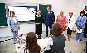 Валентина Матвиенко приняла участие в торжественном открытии Гатчинского центра образования «Высший пилотаж»