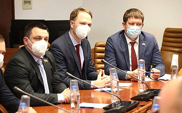 Встреча молодых законодателей Краснодарского края с сенаторами РФ