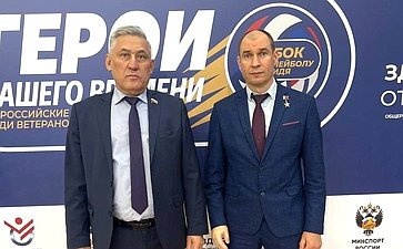 Юрий Валяев принял участие в торжественной церемонии открытия Всероссийских соревнований среди ветеранов СВО «Кубок по волейболу сидя «Герои нашего времени»