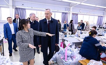 Анатолий Артамонов совершил рабочую поездку в Хвастовичский район Калужской области