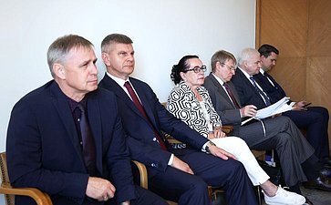Встреча Председателя Совета Федерации Валентины Матвиенко с Председателем Собрания исламского совета Исламской Республики Иран Мохаммадом Багером Галибафом
