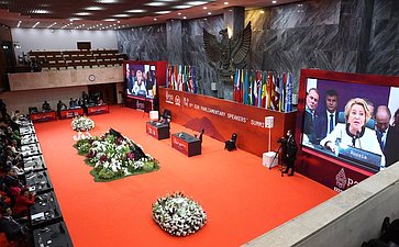 Председатель СФ Валентина Матвиенко выступила на заключительной сессии восьмого Саммита спикеров парламентов стран «Группы двадцати»