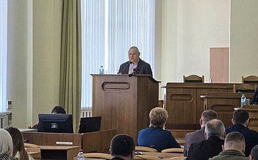 Ольга Бас приняла участие в пленарном заседании Народного Совета ЛНР