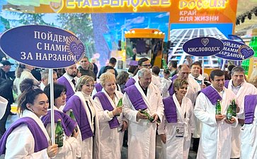Анатолий Артамонов принял участие в открытии Дня Кисловодска на Международной выставке-форуме «Россия»