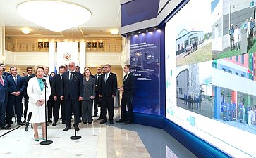 Председатель СФ Валентина Матвиенко и Министр энергетики РФ Сергей Цивилев приняли участие в торжественной церемонии подключения к природному газу социальных, спортивных и коммунально-бытовых объектов в четырёх субъектах Российской Федерации