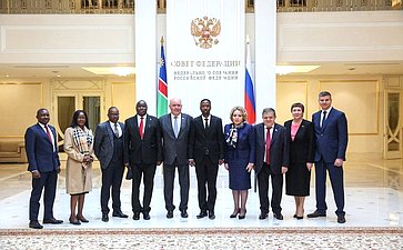 Встреча Председателя Совета Федерации Валентины Матвиенко с Председателем Национального совета Республики Намибии