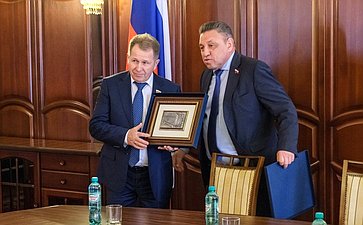 Сенаторы РФ встретились с руководством Законодательного Собрания Кировской области