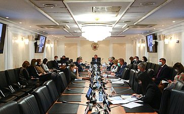 Заседание Комитета СФ по Регламенту и организации парламентской деятельности