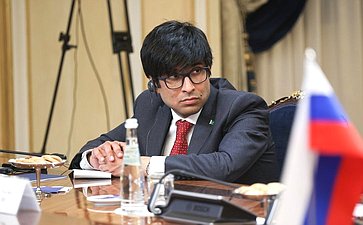 Встреча Председателя Совета Федерации Валентины Матвиенко с Председателем Сената Парламента Исламской Республики Пакистан Юсуфом Разой Гилани