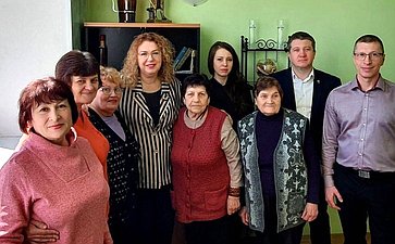 Ольга Епифанова в рамках работы в регионе посетила пункт временного размещения для вынужденно покинувших территорию ЛНР, ДНР, Херсонской и Запорожской областей