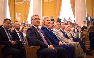 Лилия Гумерова приняла участие в торжественной церемонии посвящения в студенты первокурсников МГУ имени М. В. Ломоносова