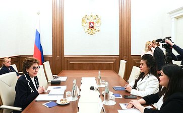 Галина Карелова провела в Совете Федерации встречу с одной из ведущих женщин-предпринимательниц Вьетнама – Ле Хоанг Зиеп Тхао