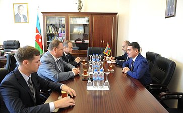 Делегация Совета Федерации во главе с О. Мельниченко посетила с визитом Азербайджанскую Республику