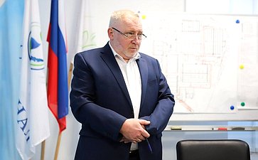 Сенаторы посетили канализационно – очистных сооружений (КОС) правого берега Ангары и приняли участие в совещании