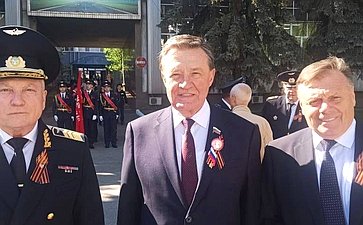 Сергей Рябухин принял участие в мероприятиях, посвящённых 80-й годовщине Победы в Великой Отечественной войне