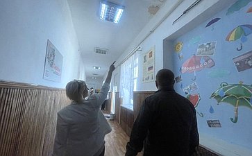 Игорь Кастюкевич посетил школу в поселке Стрелковое Генического района