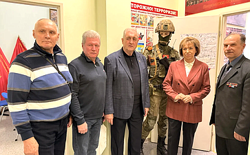 Людмила Скаковская посетила Музей Воинской Славы в Твери