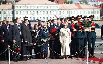 Валентина Матвиенко приняла участие в мероприятиях, посвященных Дню Санкт-Петербурга