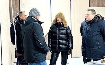 Татьяна Сахарова в рамках региональной недели посетила военный гарнизон
