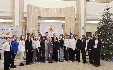 Лариса Мельник встретилась со студентами в Совете Федерации