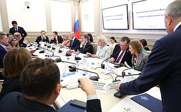 Заседание Комитета Совета Федерации по бюджету и финансовым ранкам